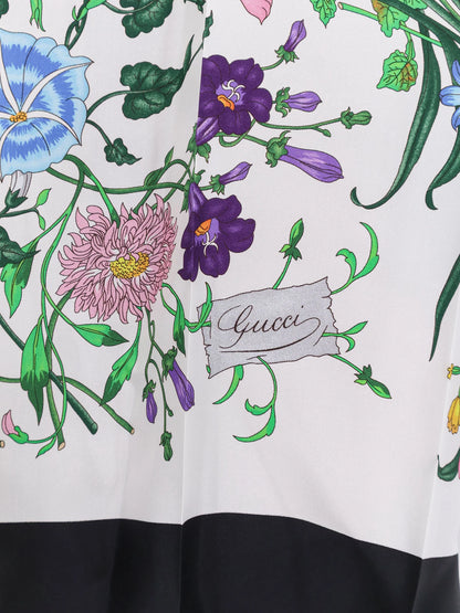 GUCCI - Gucci Primavera dress with Gucci Flora print