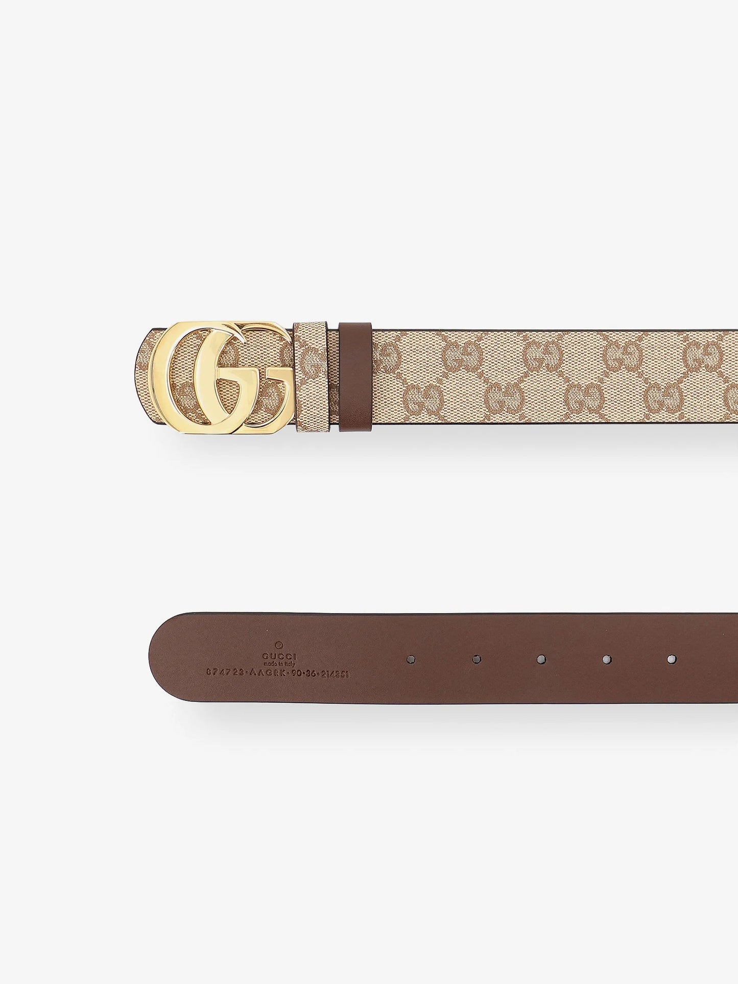 GUCCI - GG Marmont reversible leather belt
