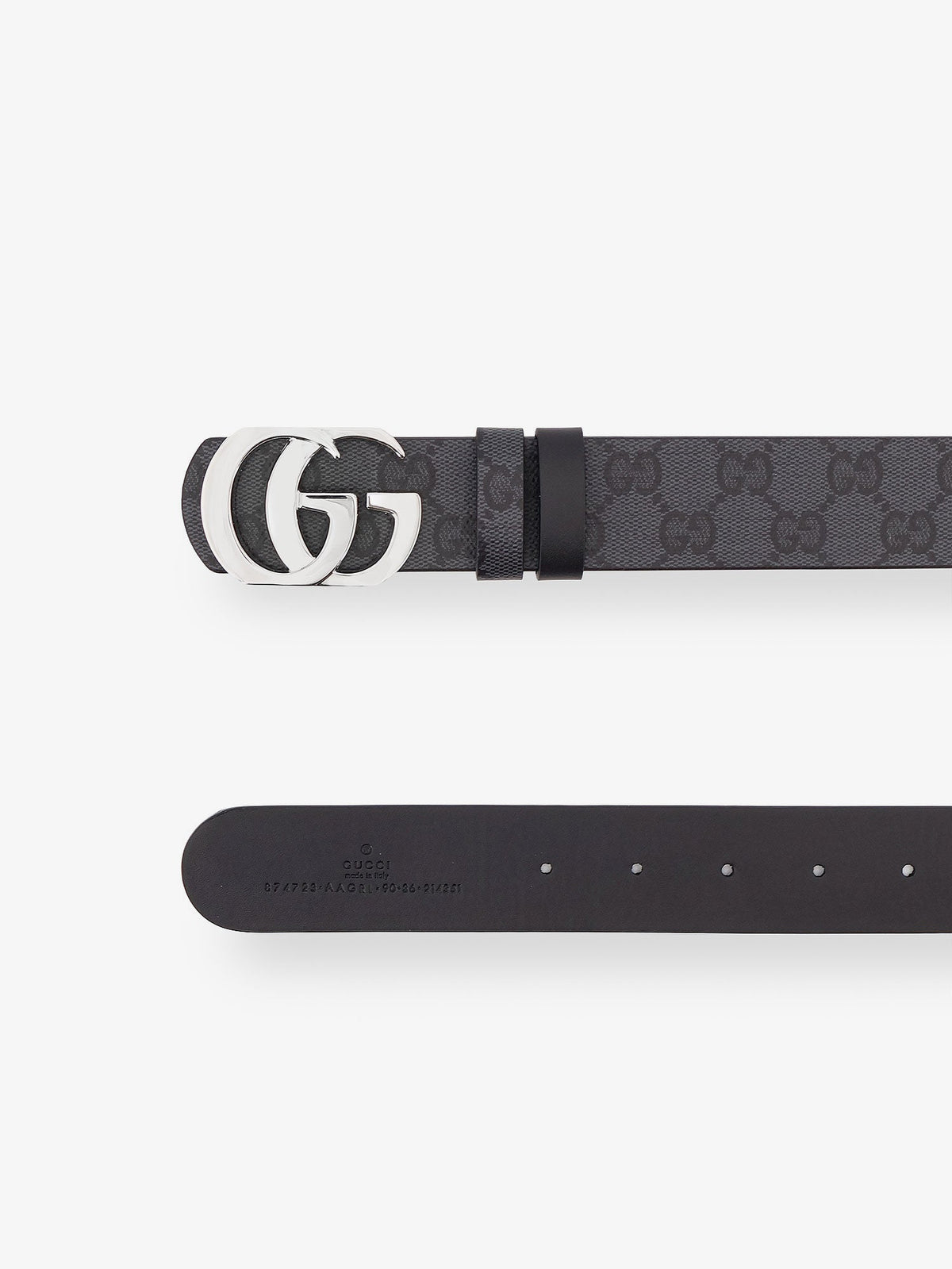 Gucci GG Marmont reversible leather belt - Black