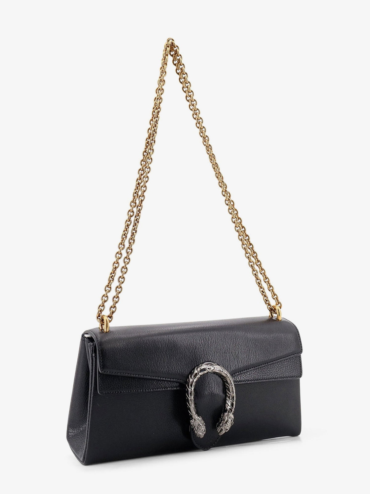 Gucci Dionysus leather crossbody bag - Black