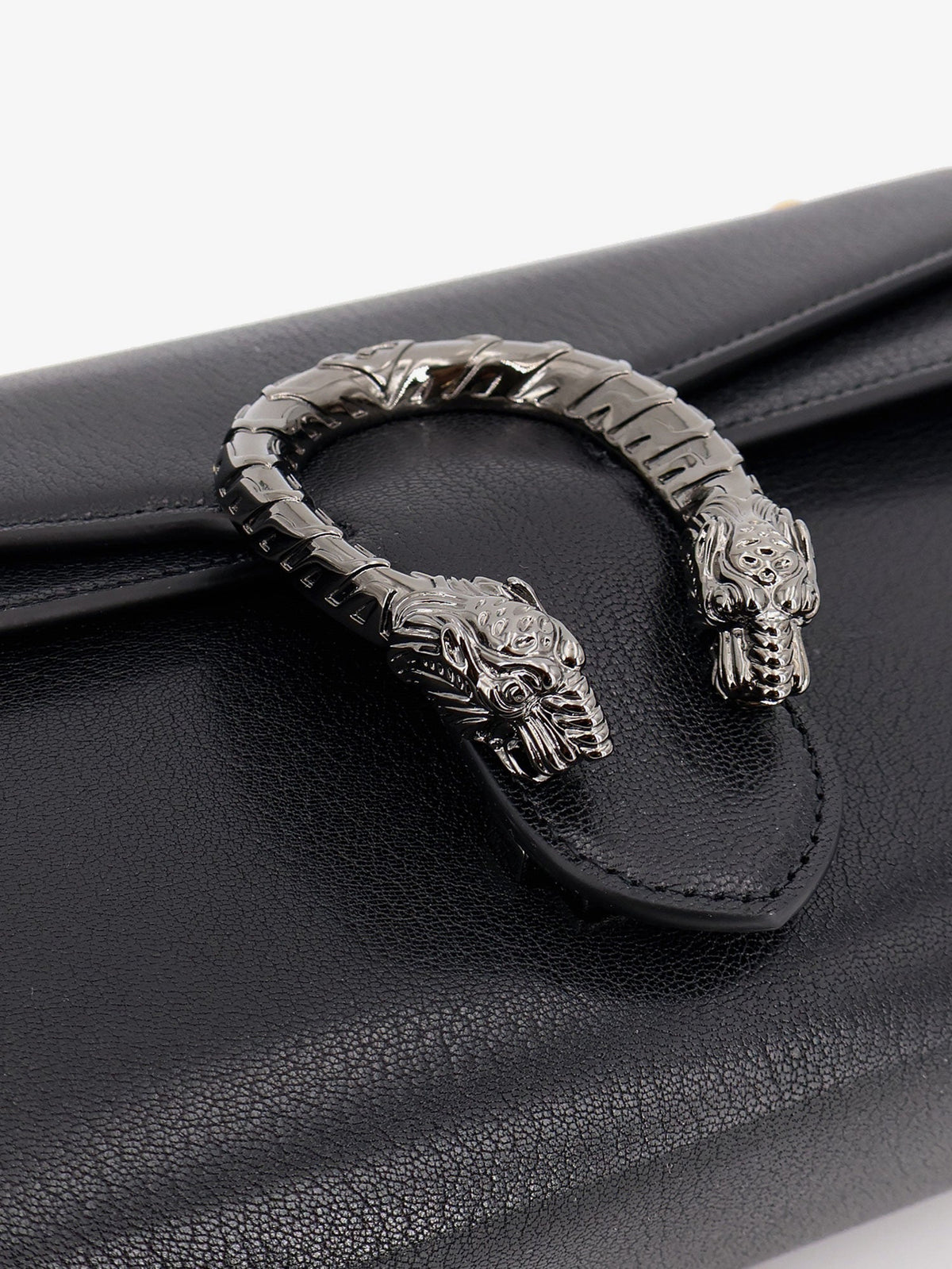 Gucci Dionysus leather crossbody bag - Black