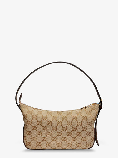 Gucci Lady Lunetta GG fabric crossbody bag - Beige