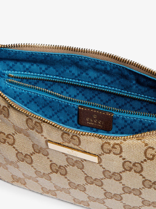 Gucci Lady Lunetta GG fabric crossbody bag - Beige