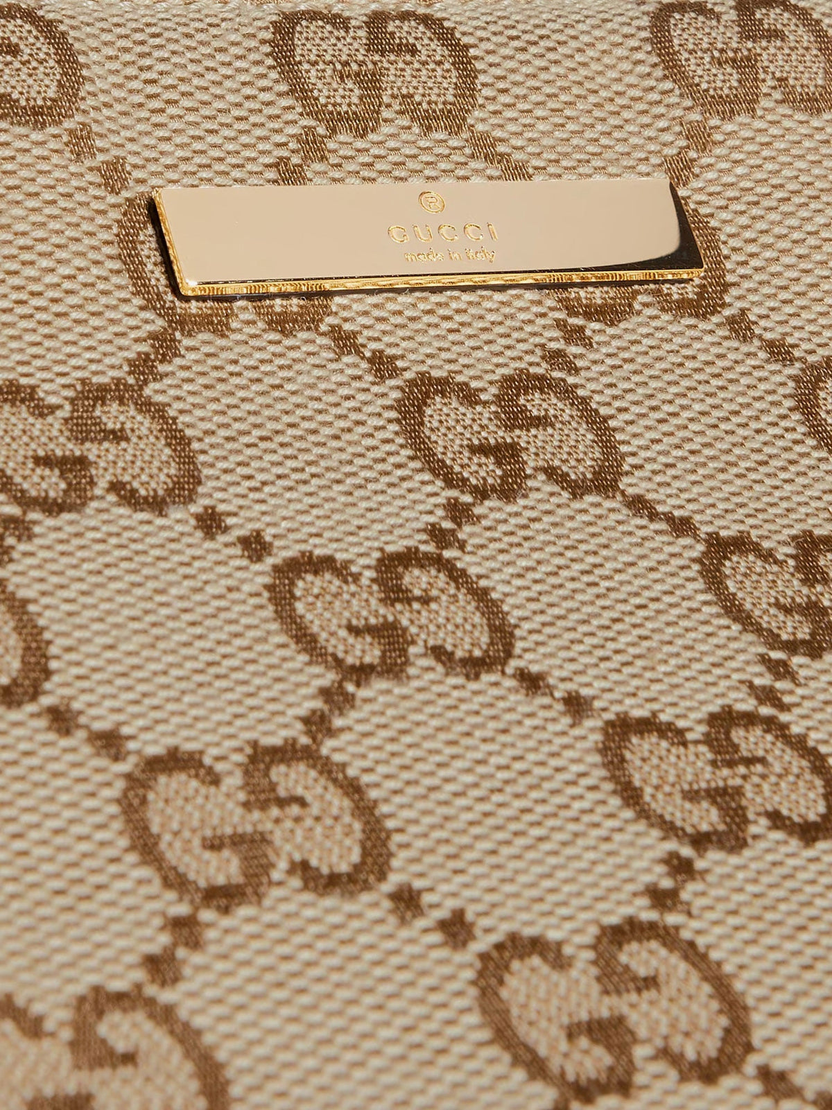 Gucci Lady Lunetta GG fabric crossbody bag - Beige