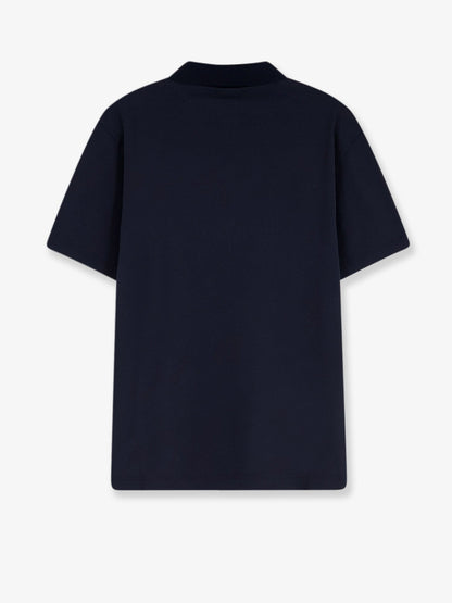 Gucci Cotton polo shirt with Web print on the front - Urbanbluemc