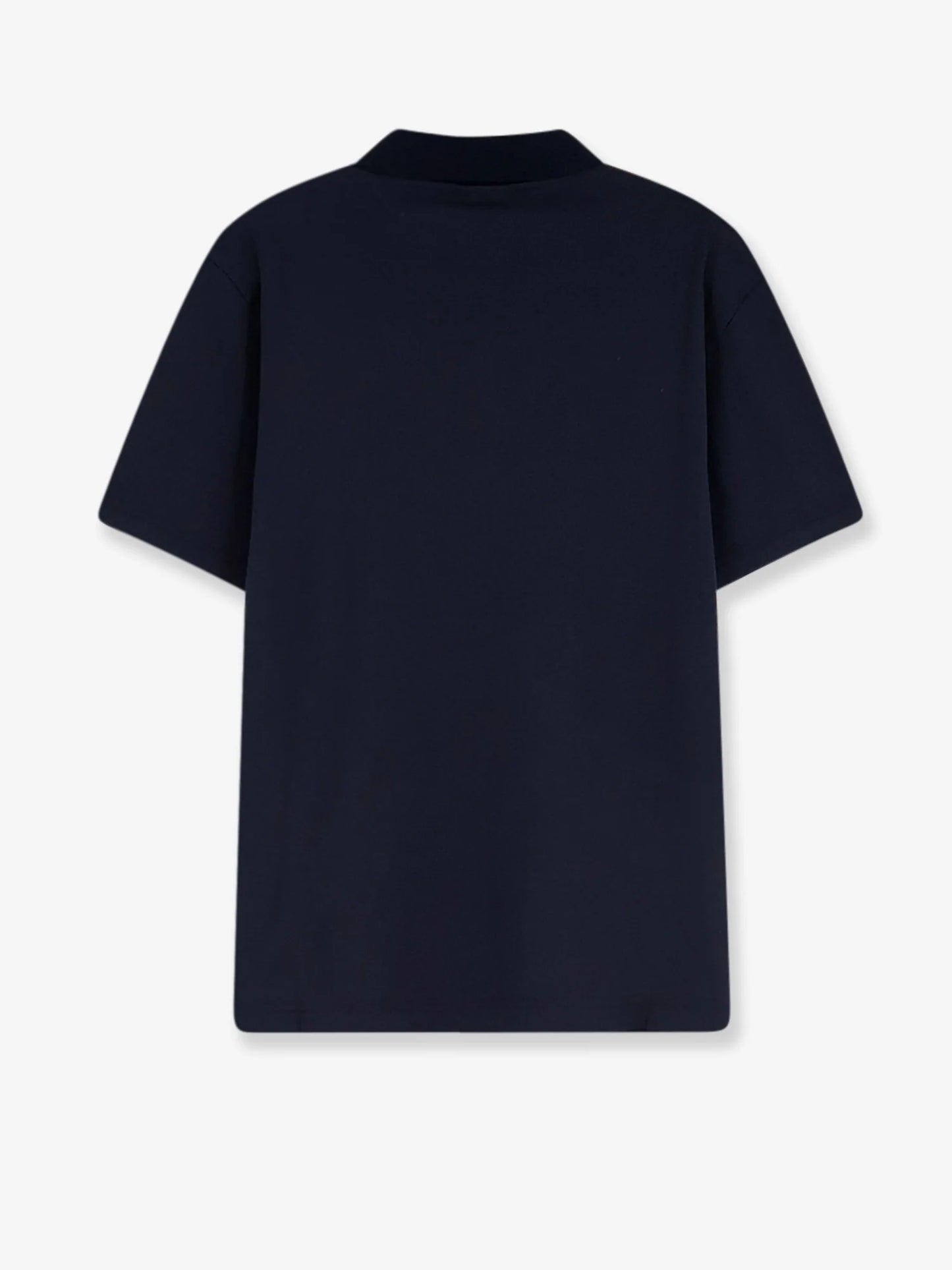 Gucci Cotton Polo Shirt With Web Print On The Front