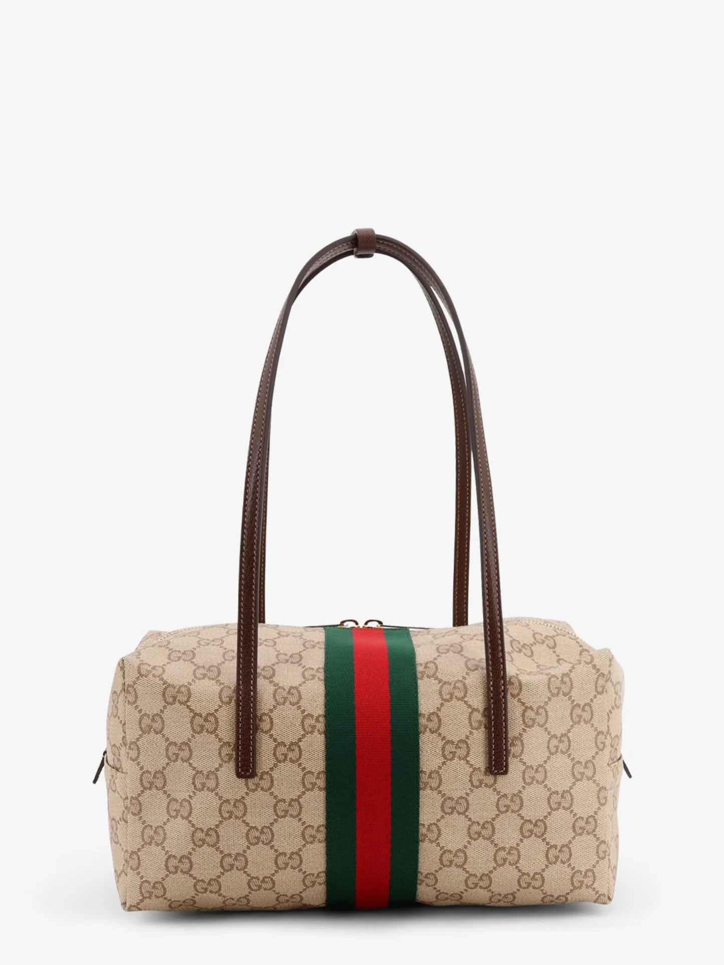 GUCCI - Gucci Melrose GG fabric shoulder bag