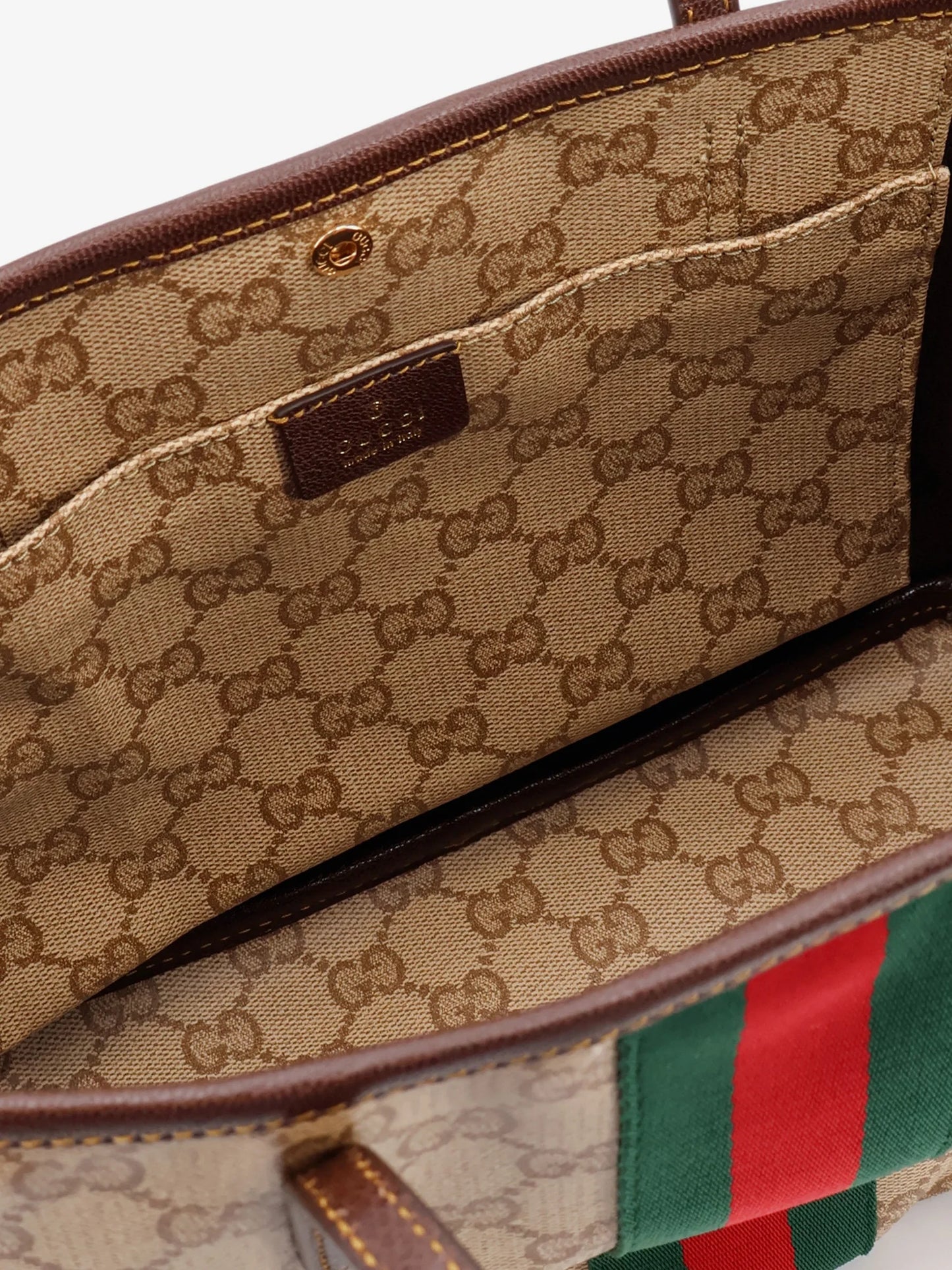 GUCCI - Tribeca GG fabric shopping bag
