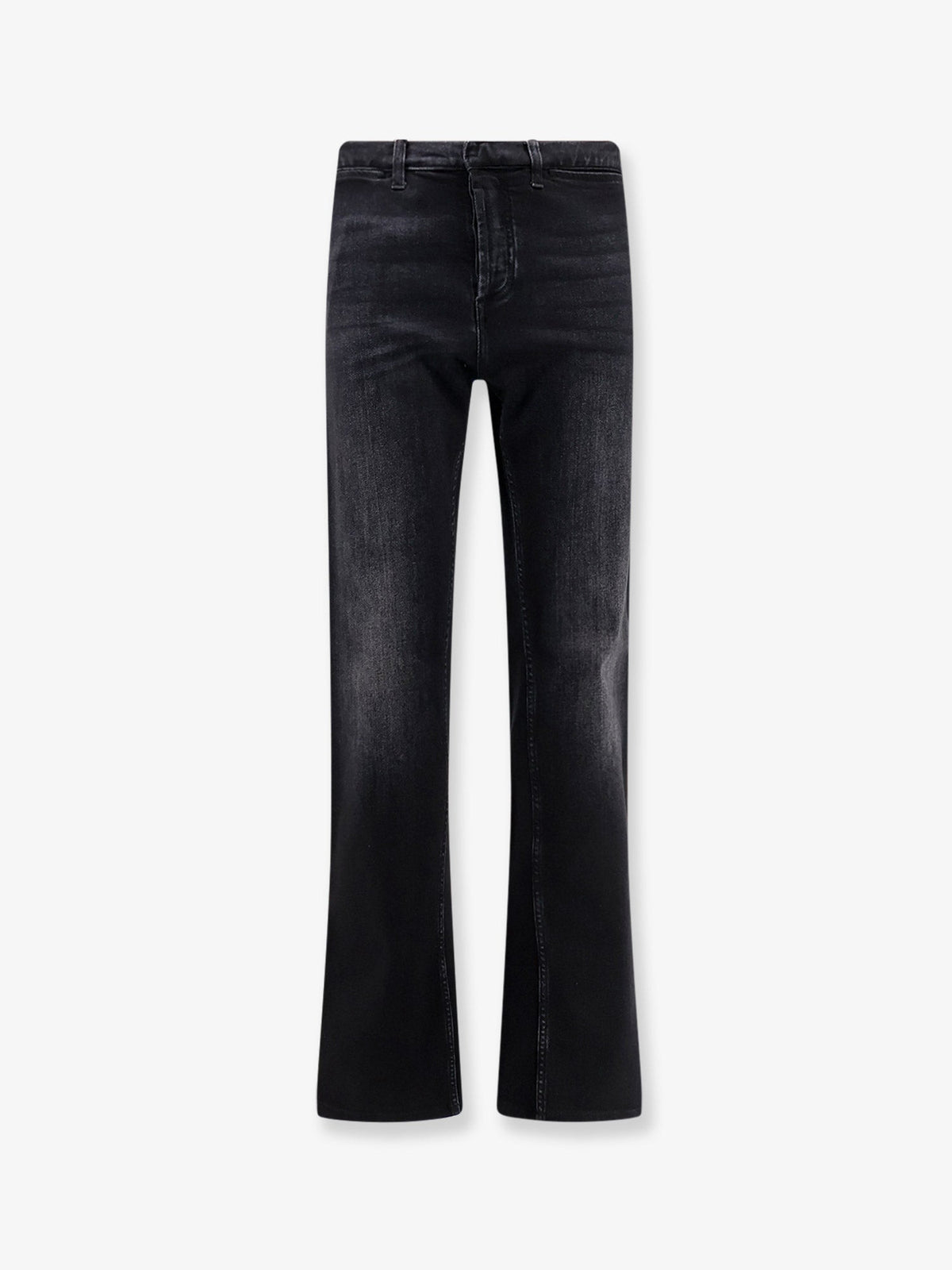 Gucci Blue denim jeans with Nastro Web profiles - Black
