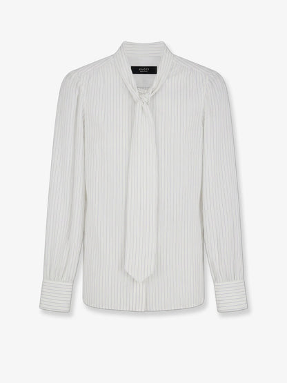 Gucci Striped Silk Shirt