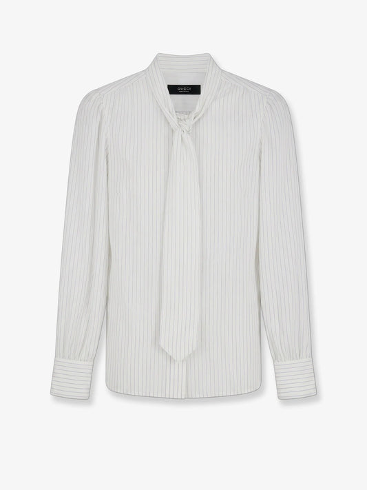 Gucci Striped Silk Shirt