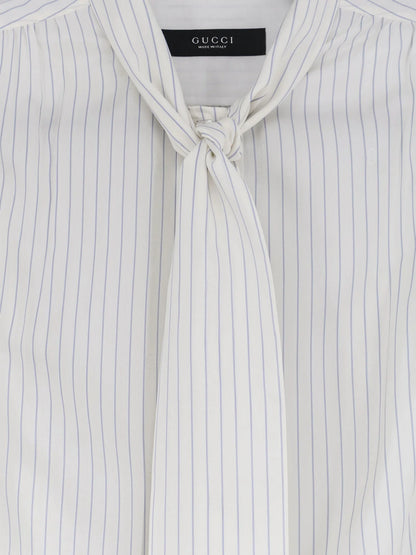 Gucci Striped Silk Shirt