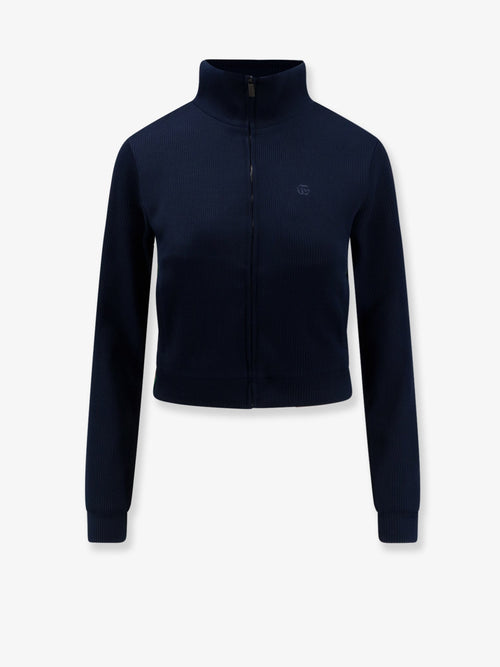 Gucci Lightweight ribbed cotton jersey sweatshirt - Bluejapan