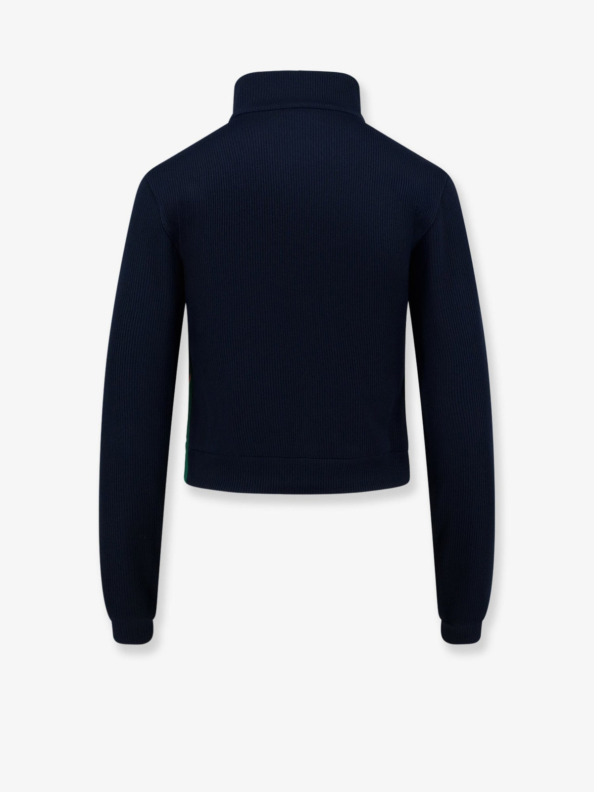 Gucci Lightweight ribbed cotton jersey sweatshirt - Bluejapan