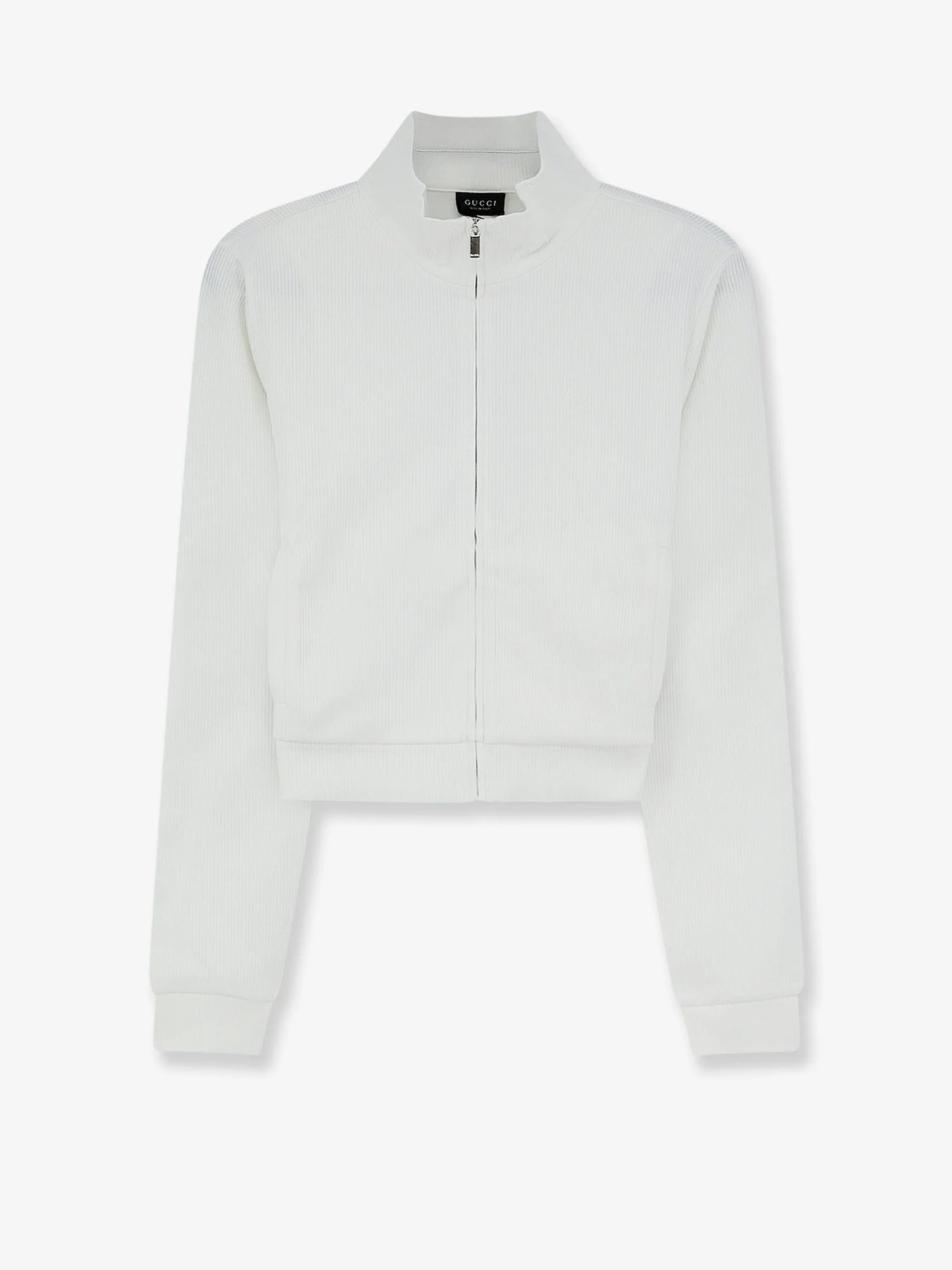 GUCCI - Lightweight ribbed cotton jersey sweatshirt