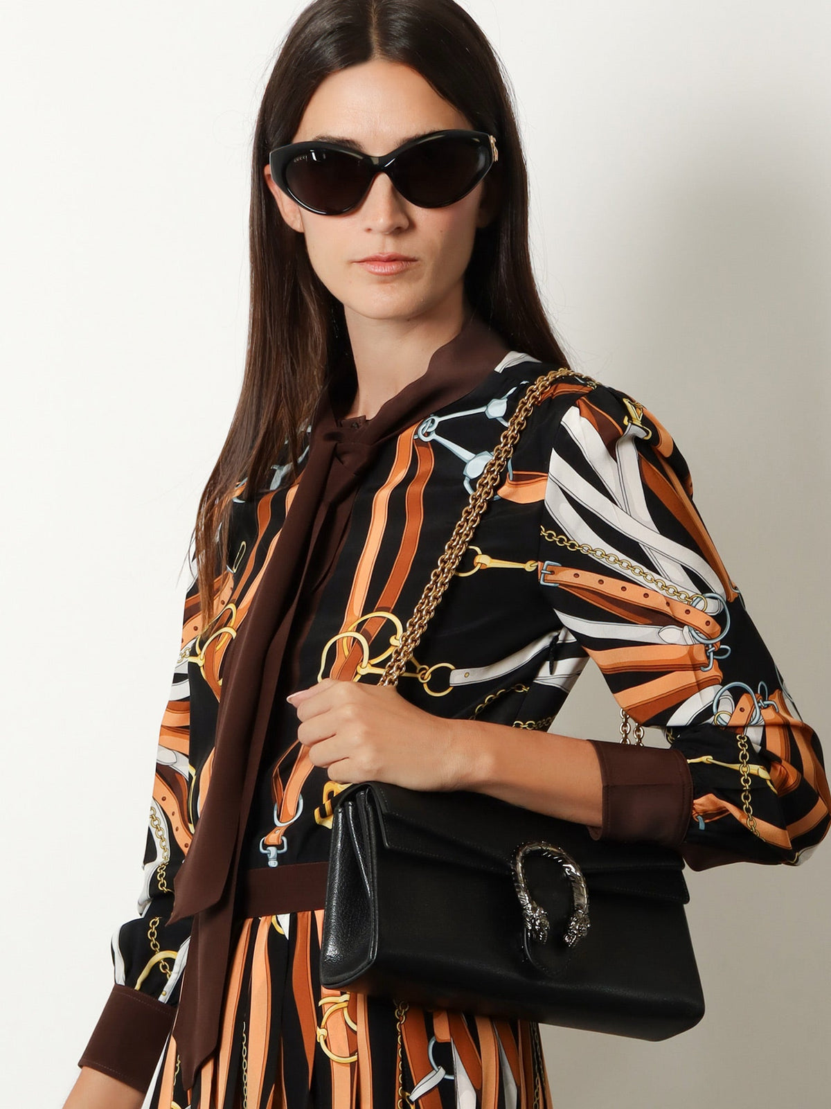 Gucci Acetate sunglasses - Blackgrey
