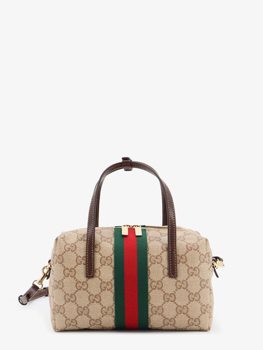 Gucci Boston Mini Bag With Web Detail