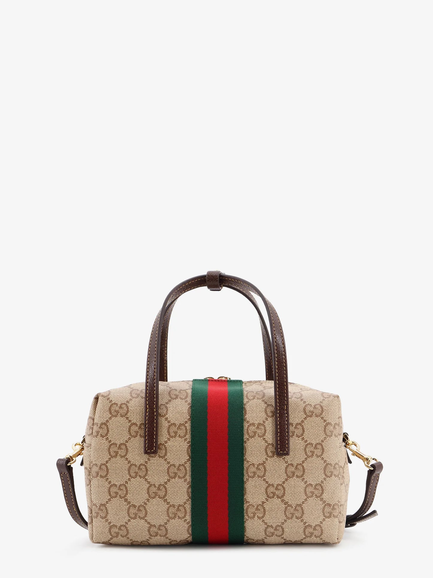 GUCCI - Boston Mini bag with Web detail