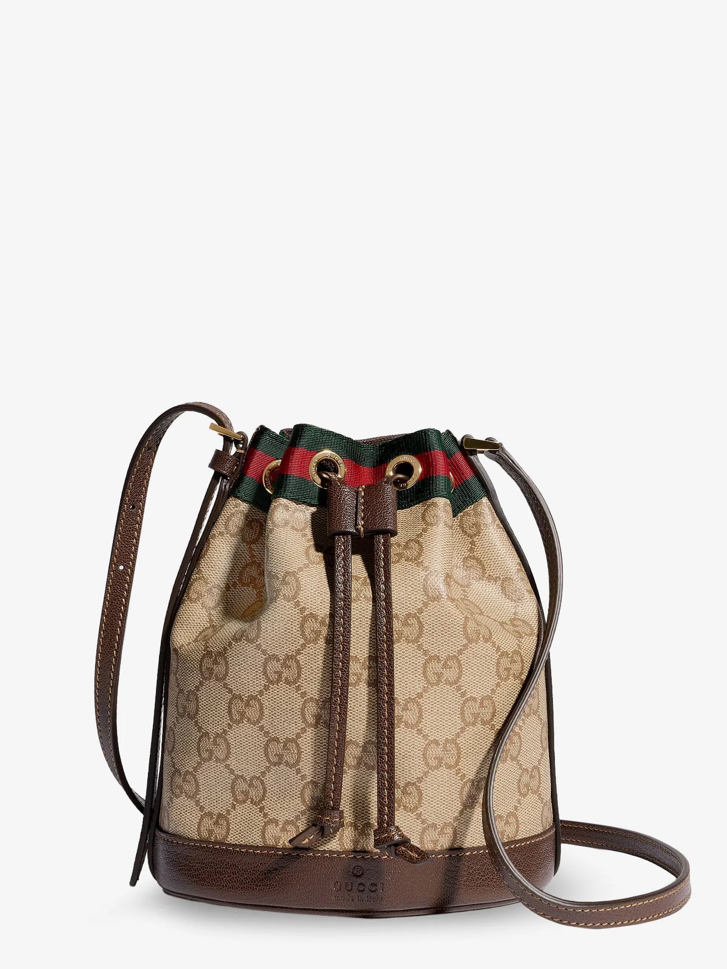 GUCCI - GG Supreme Fabric Mini Bucket Bag