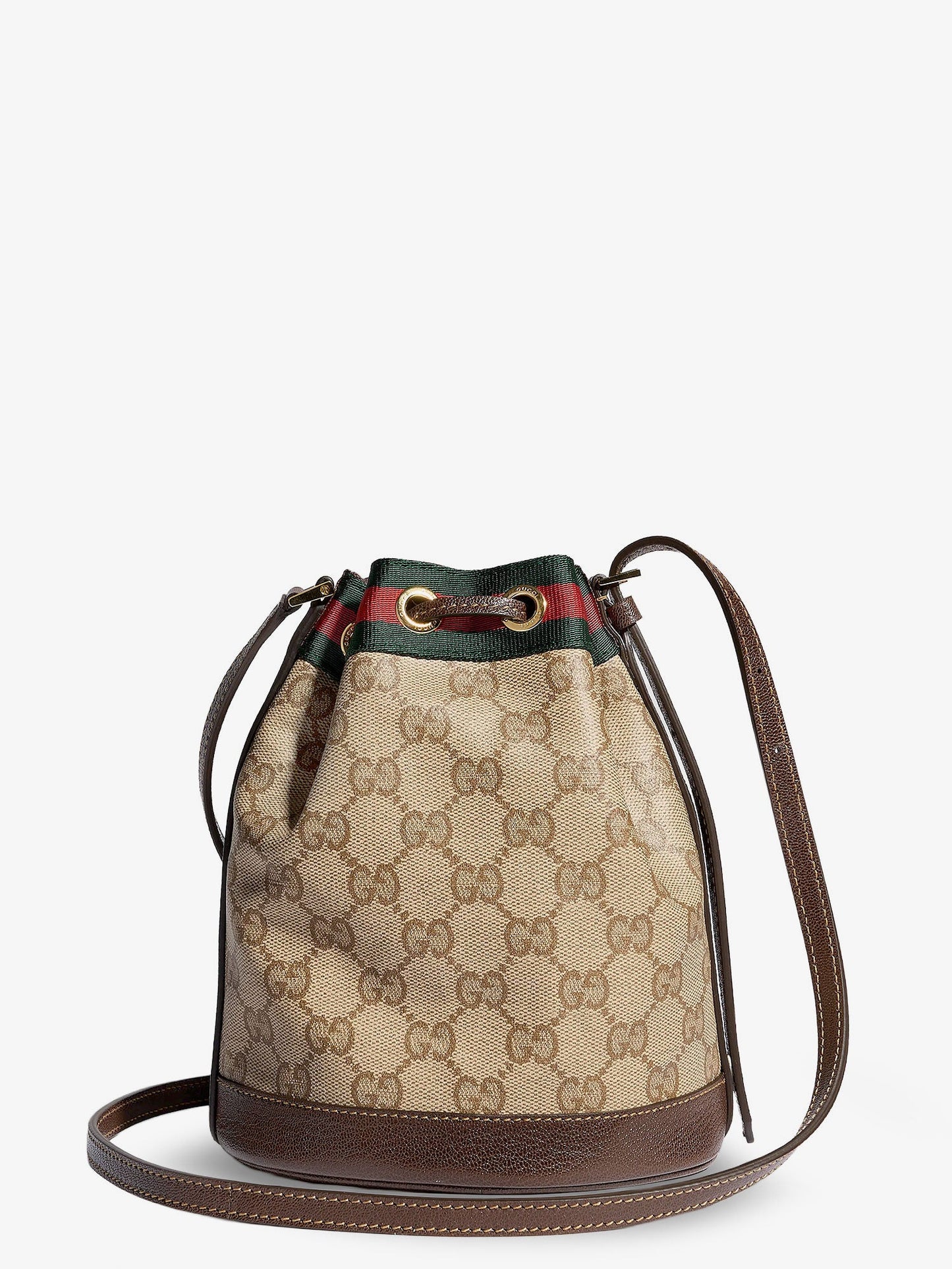 GUCCI - GG Supreme Fabric Mini Bucket Bag