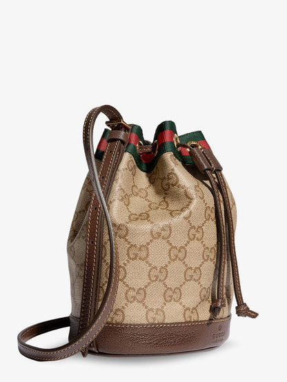 GUCCI - GG Supreme Fabric Mini Bucket Bag