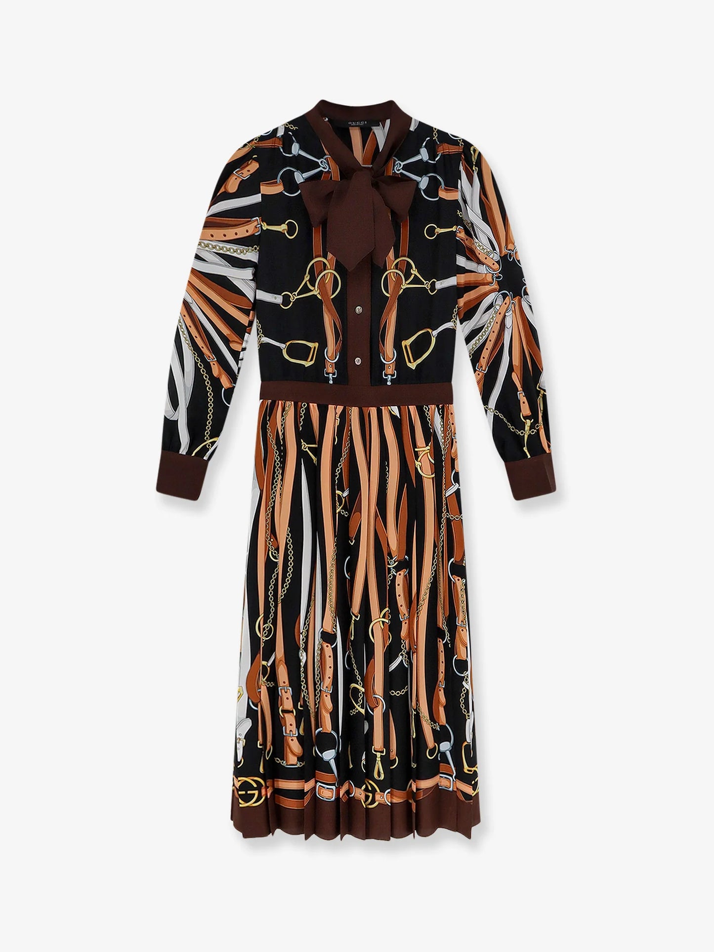 GUCCI - Chemisier silk dress