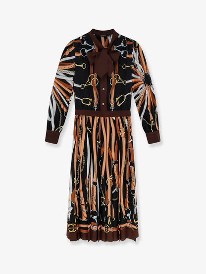 GUCCI - Chemisier silk dress