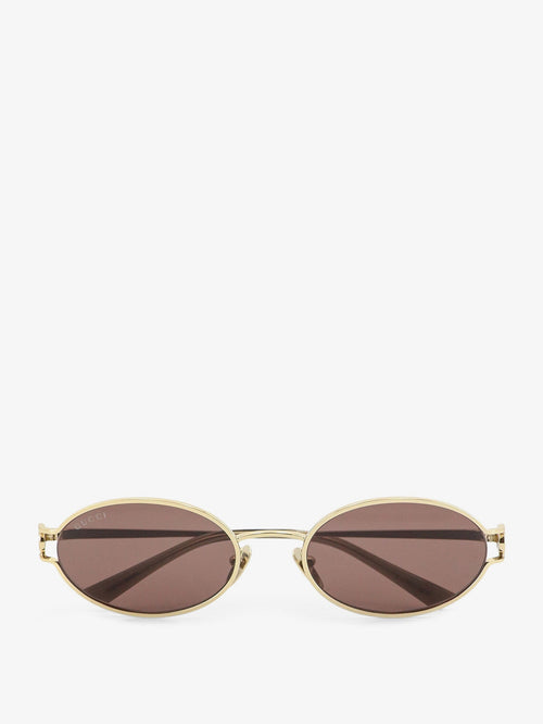 Gucci Acetate sunglasses - Goldbrown