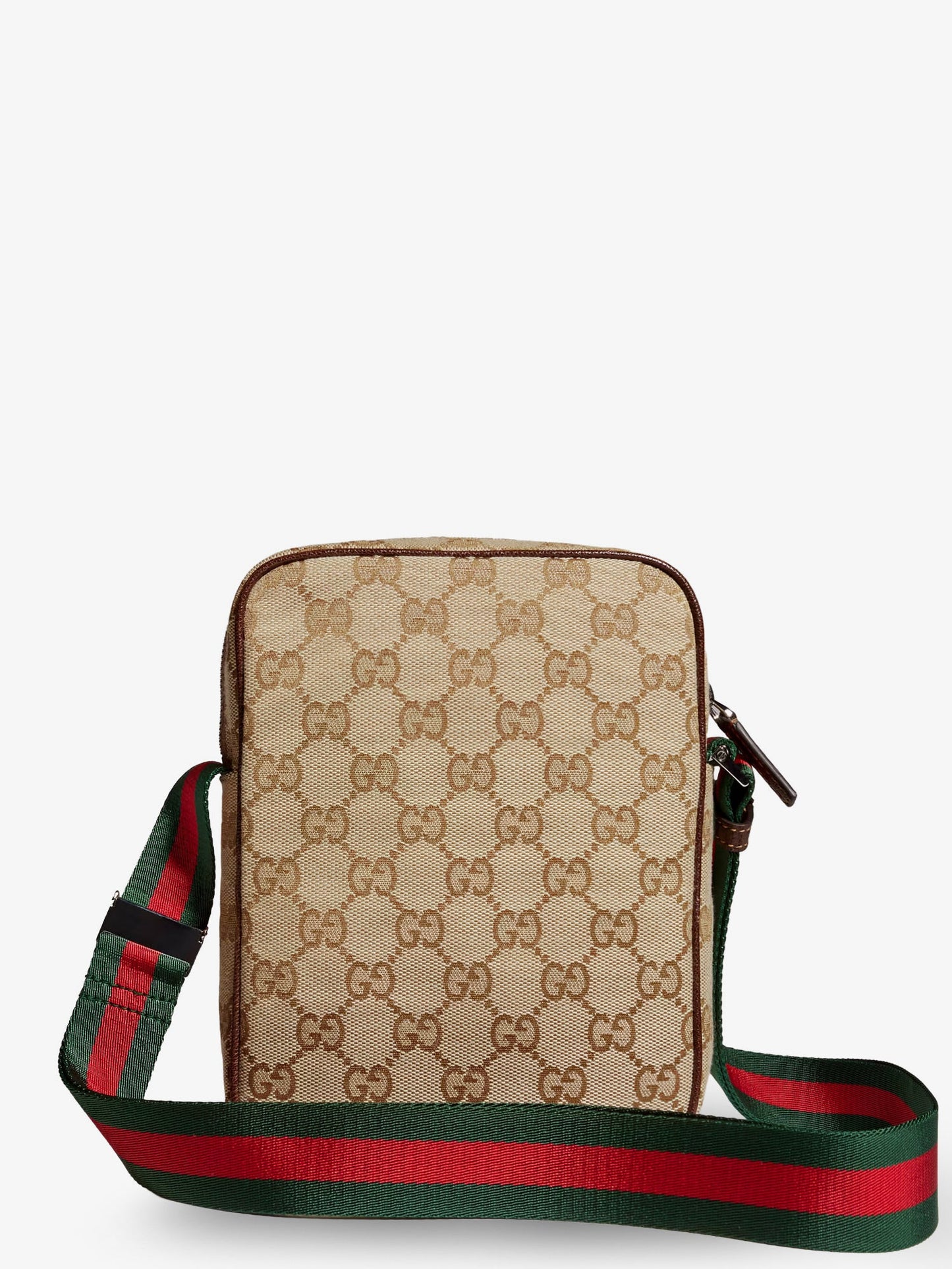 GUCCI - Gucci Tag GG fabric crossbody bag