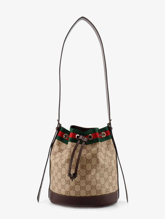 Gucci Gucci Venice Gg Fabric Bucket Bag