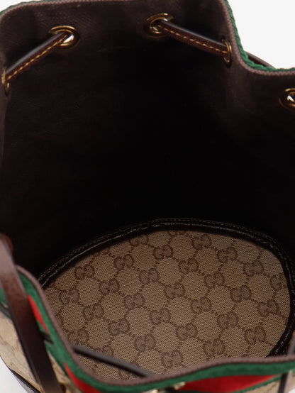 GUCCI - Gucci Venice GG fabric bucket bag