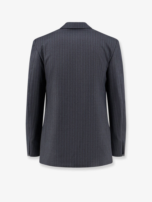 Gucci Pinstriped wool blazer - Greyazure