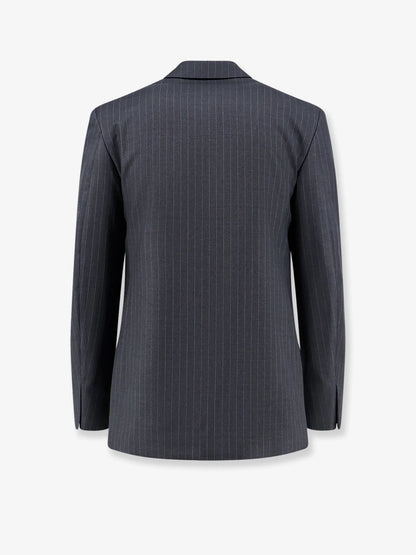 Gucci Pinstriped Wool Blazer