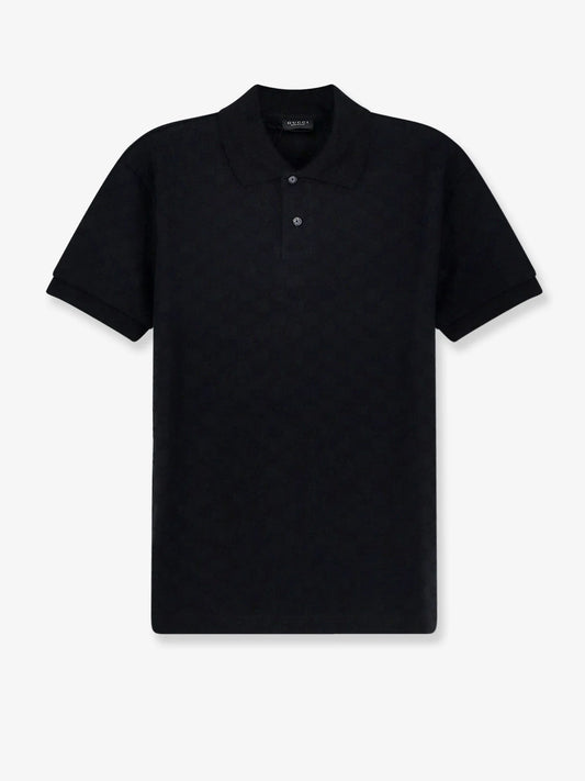 Gucci Gg Viscose Blend Polo Shirt