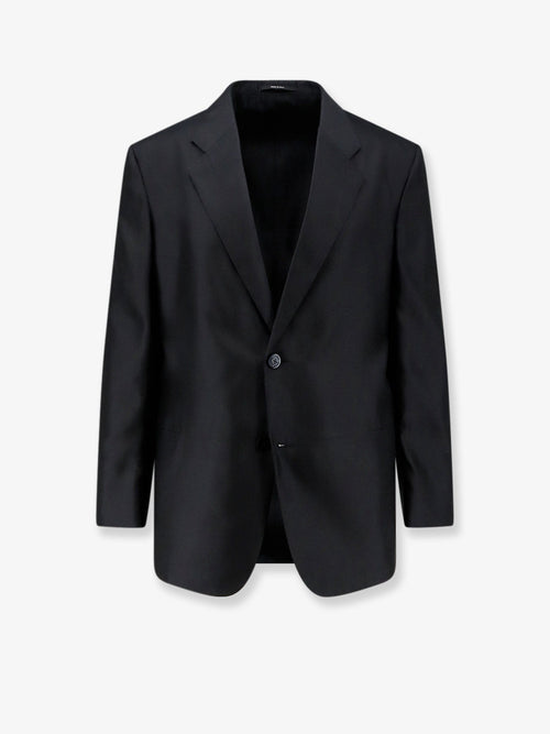Gucci Single-breasted silk blazer - Deepgrey