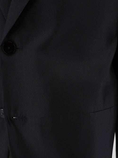 Gucci Single-breasted silk blazer - Deepgrey