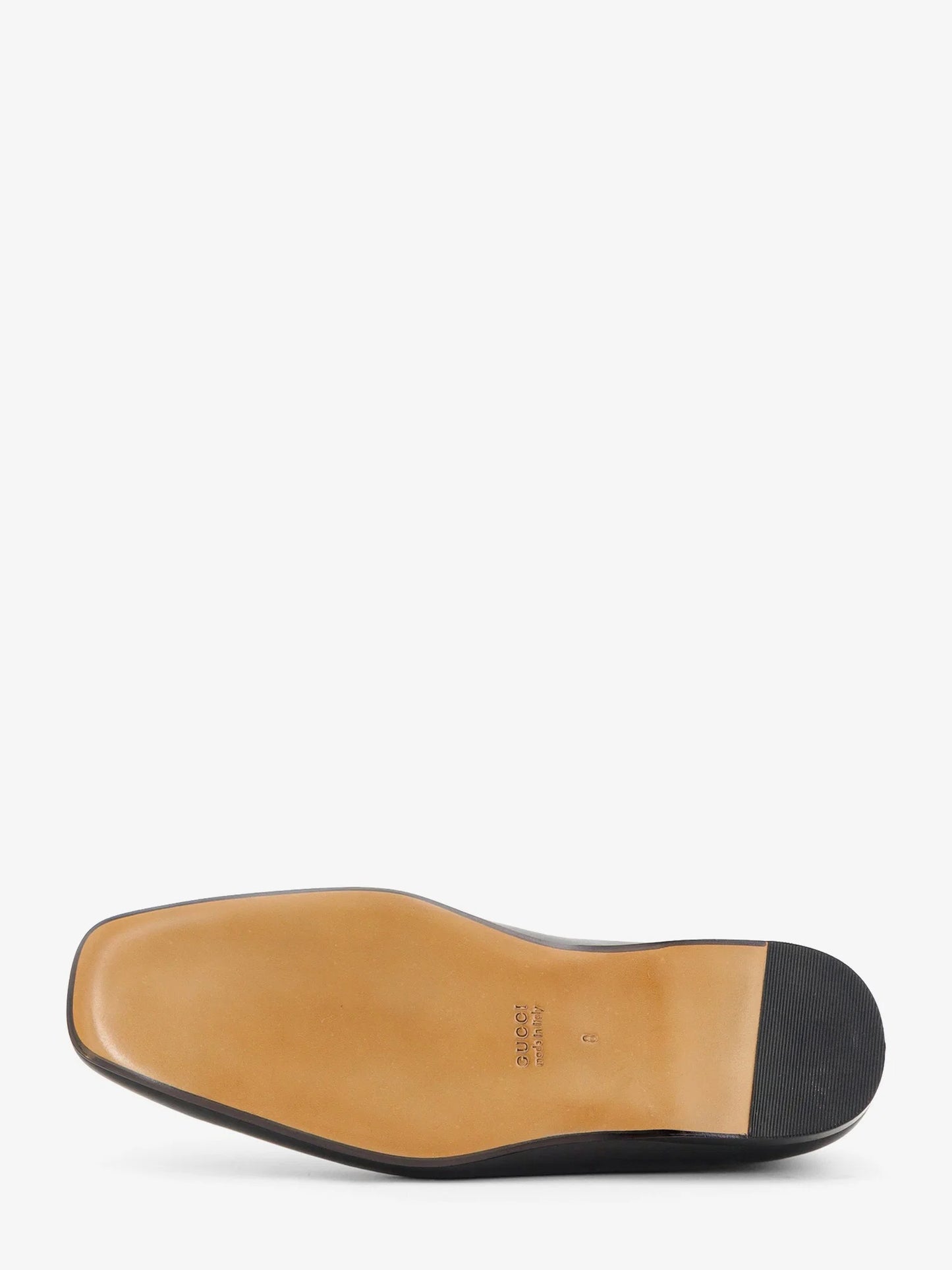 GUCCI - Leather loafers with metal Horsebit