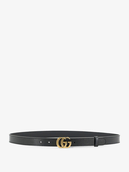 Gucci Cut GG Marmont leather belt - Black