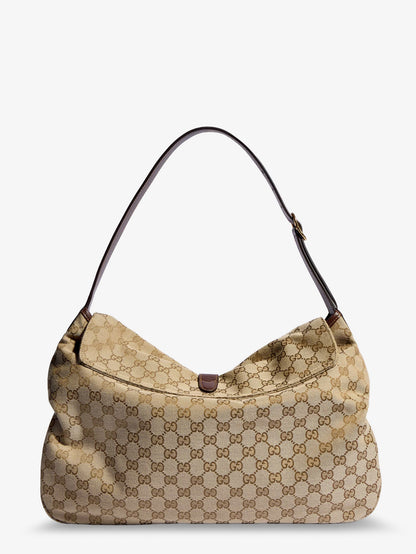 GUCCI - Jackie Flap GG canvas shouder bag