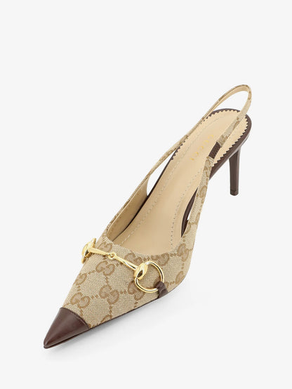 GUCCI - GG fabric décolleté