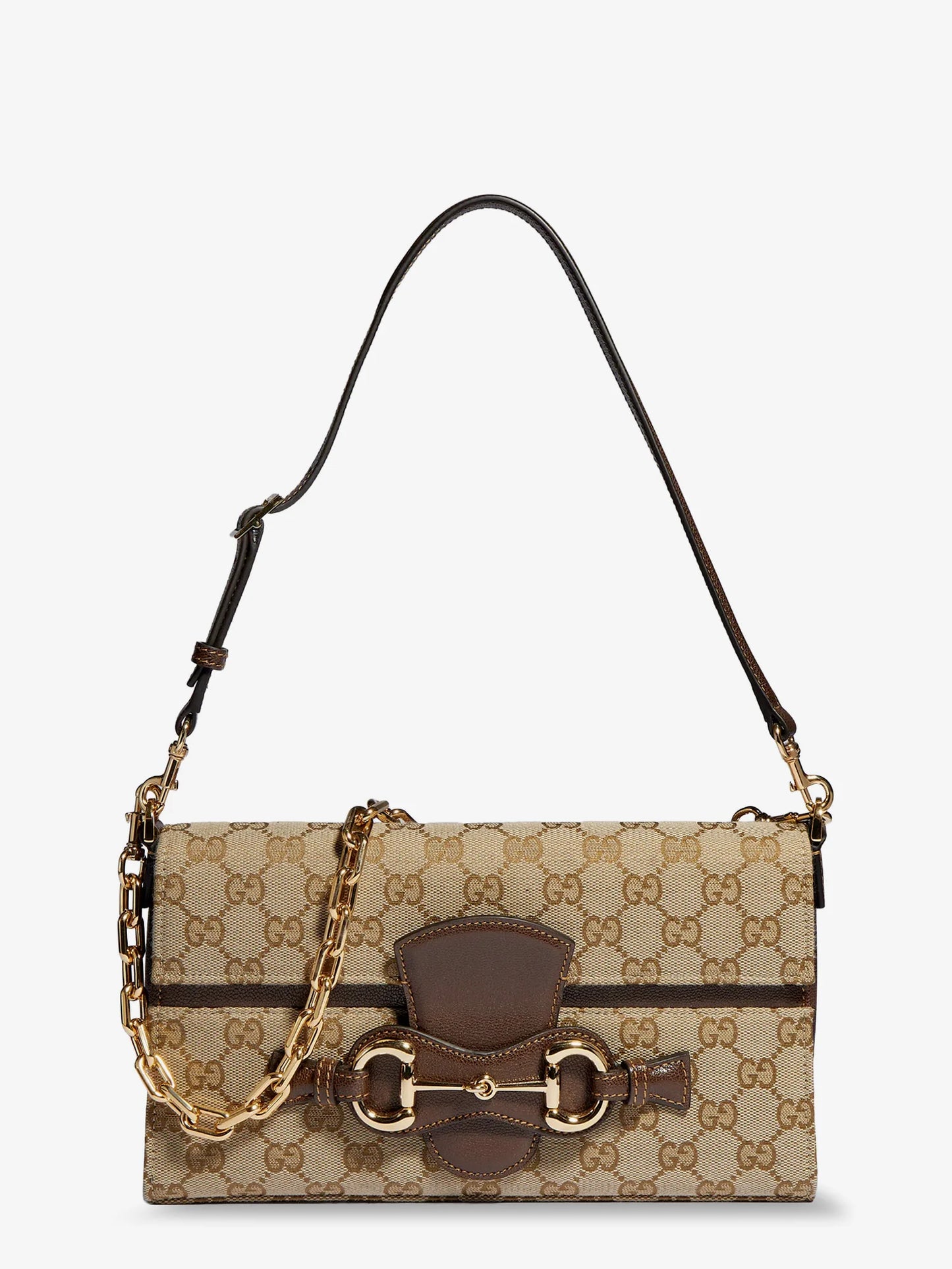 GUCCI - Ristretto GG fabric shoulder bag