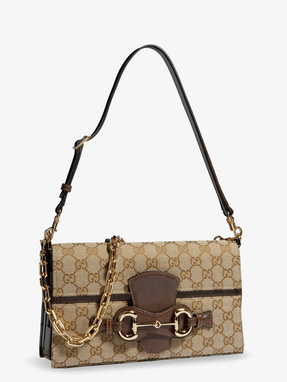 GUCCI - Ristretto GG fabric shoulder bag