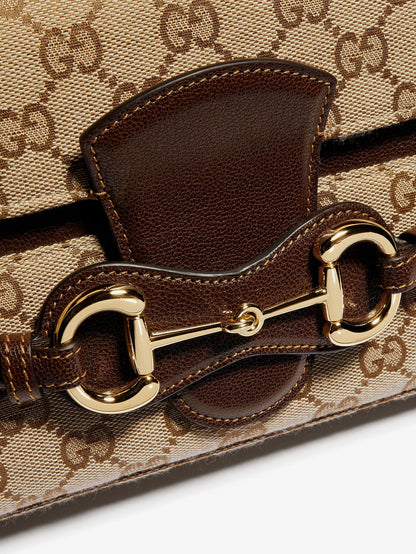 GUCCI - Ristretto GG fabric shoulder bag