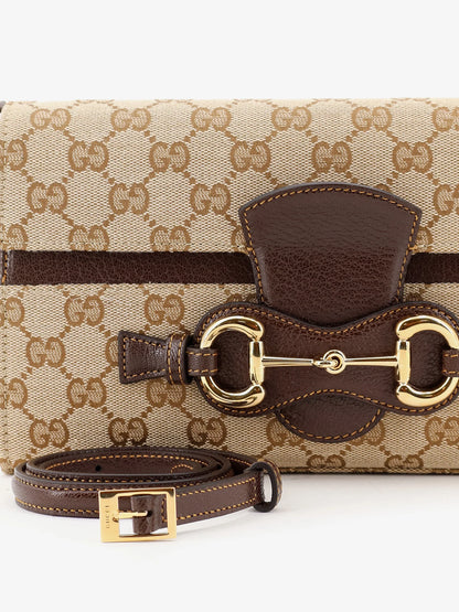 GUCCI - Ristretto GG fabric shoulder bag