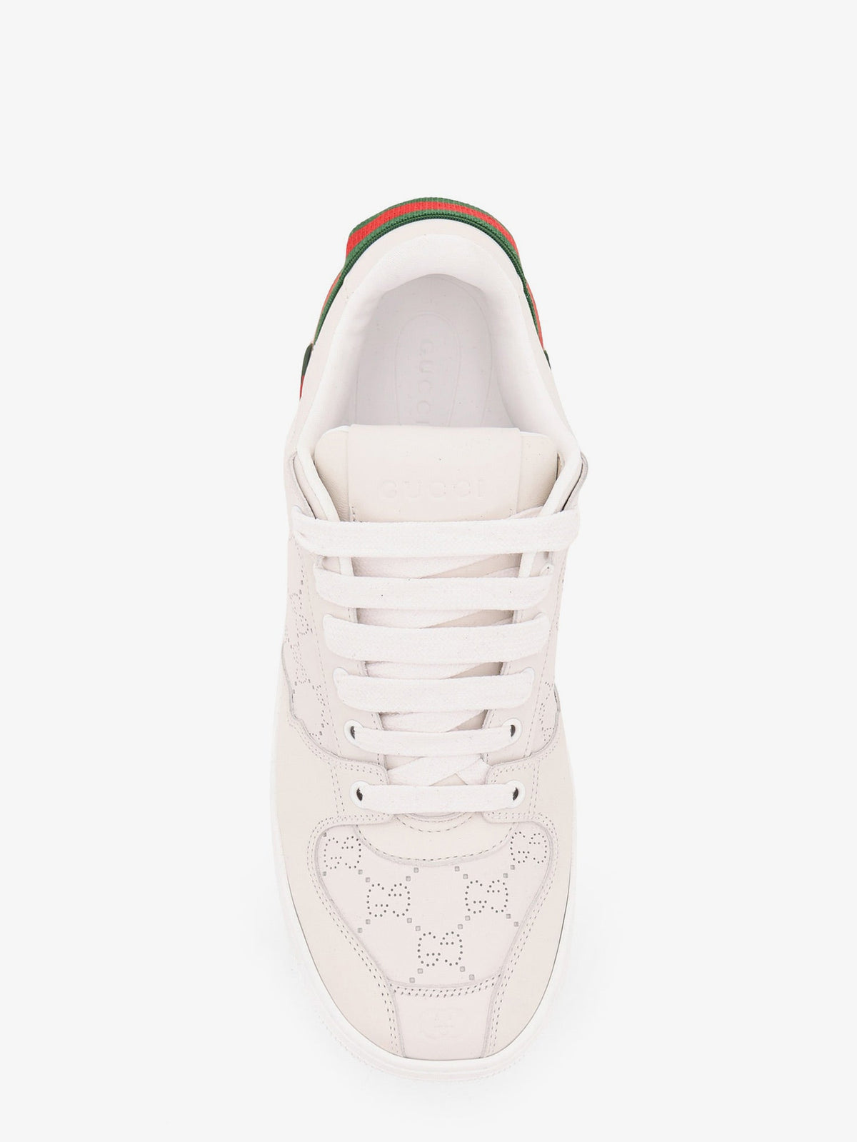 Gucci Screener leather sneakers - White