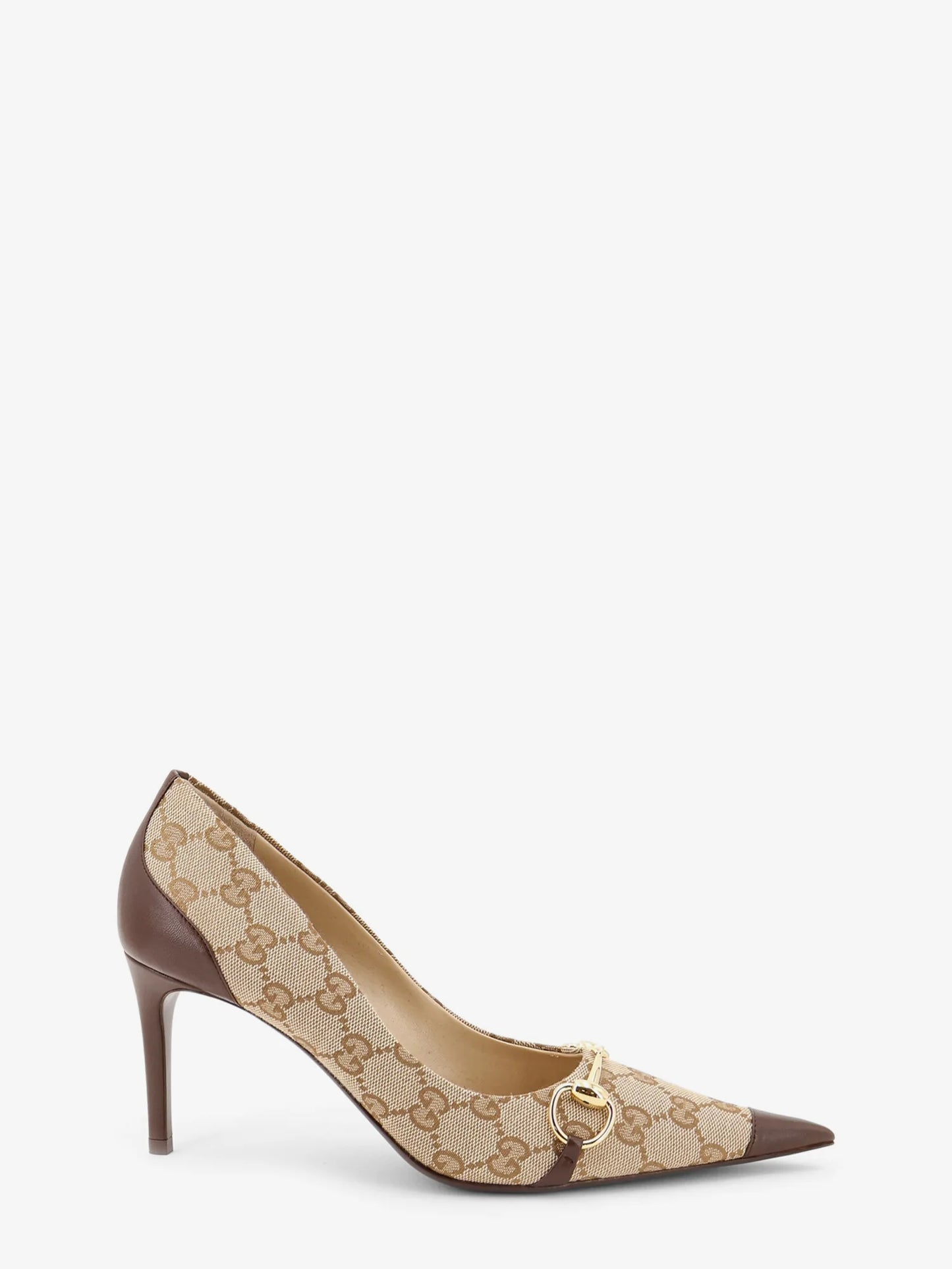GUCCI - Donna GG fabric pumps