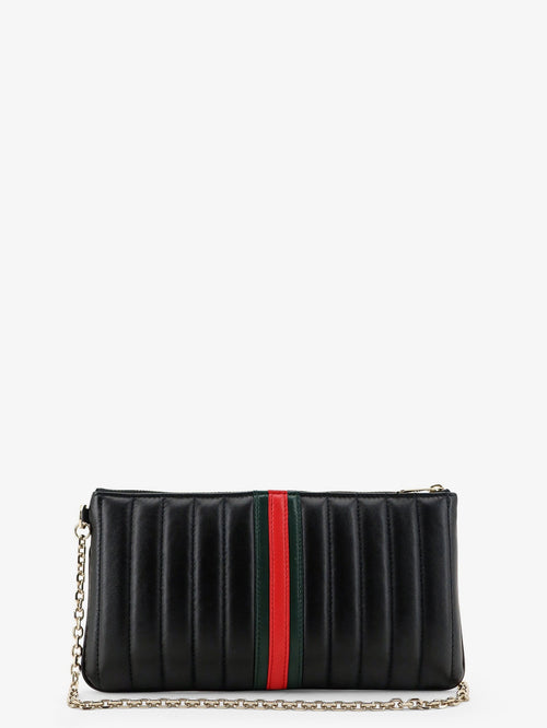 Gucci GG Marmont Pouch with strap - Black