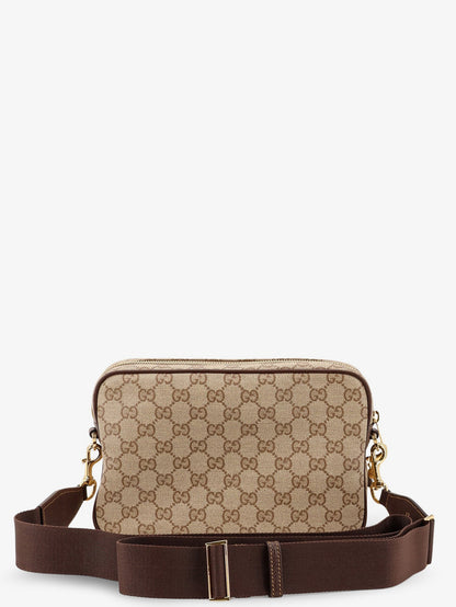 GUCCI - Small crossbody bag with Web detail
