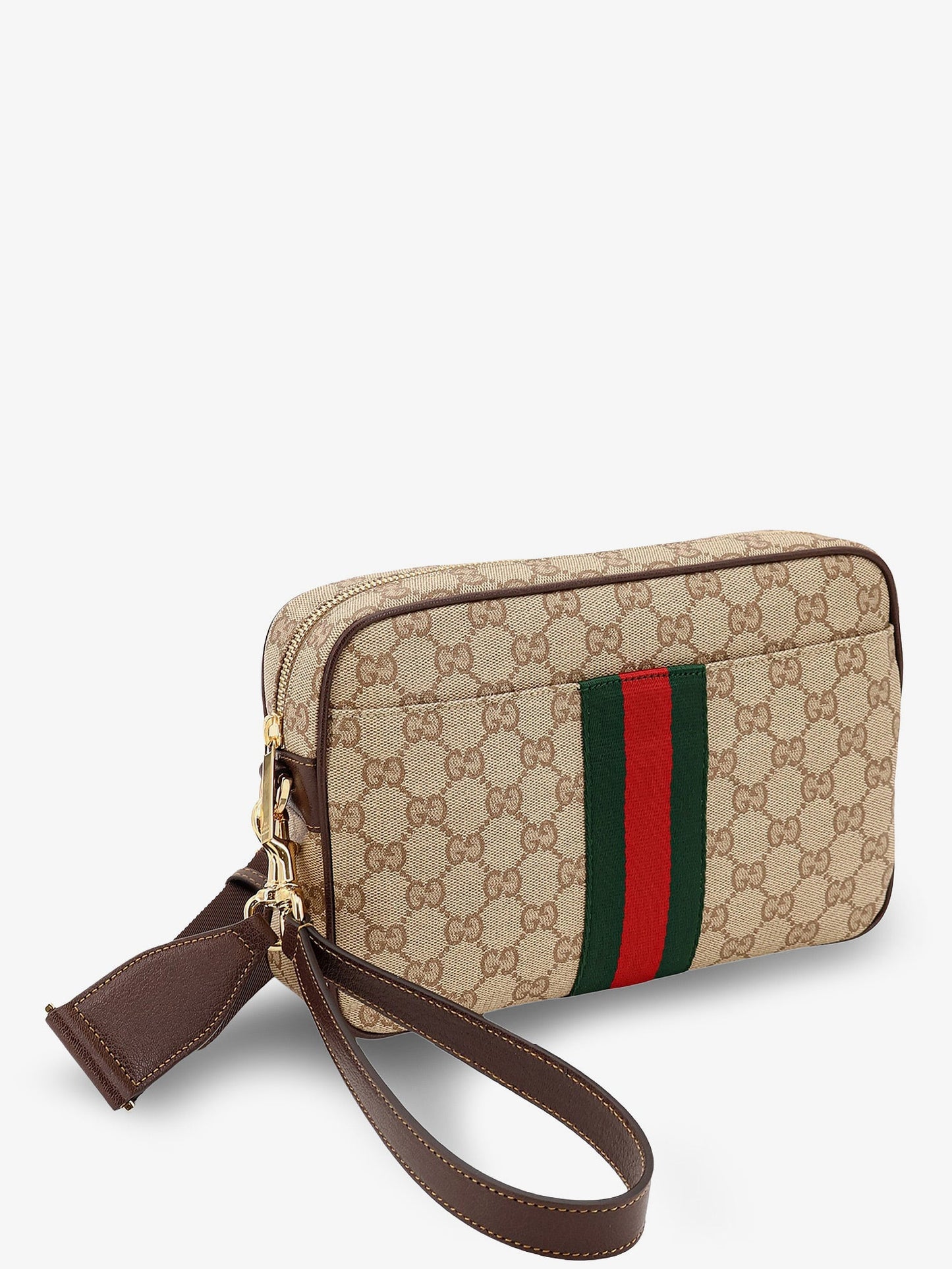 GUCCI - Small crossbody bag with Web detail