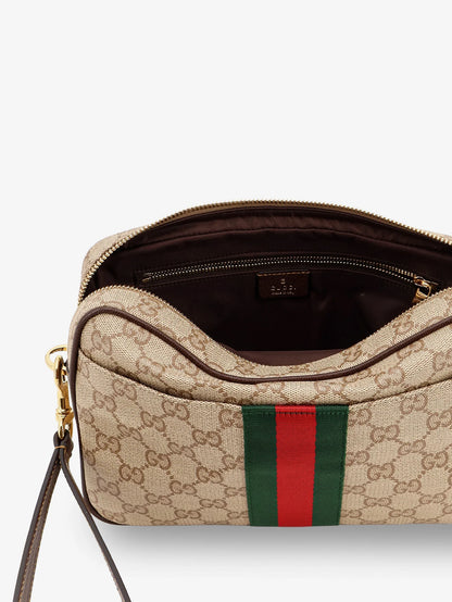 GUCCI - Small crossbody bag with Web detail
